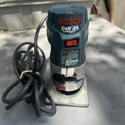 Bosch 1hp Colt Electronic Variable Speed Router..
