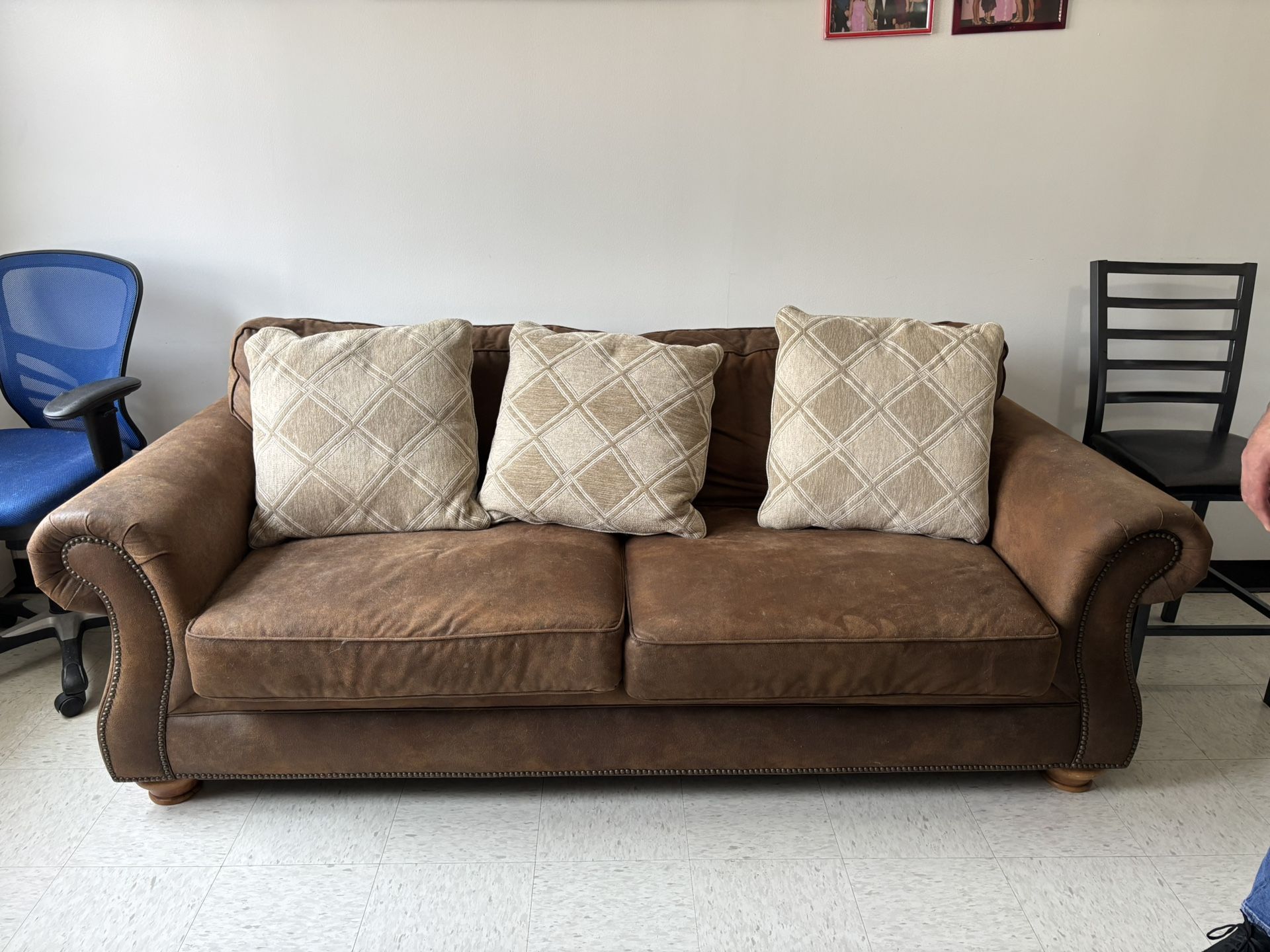 Couch, Loveseat And Arm Chair