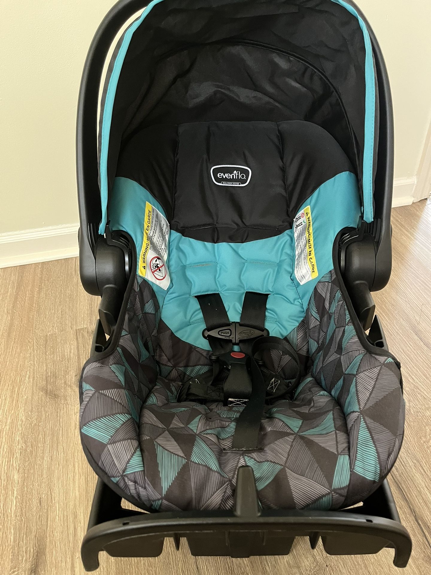 NurtureMax Infant Car Seat, Dallas Blue