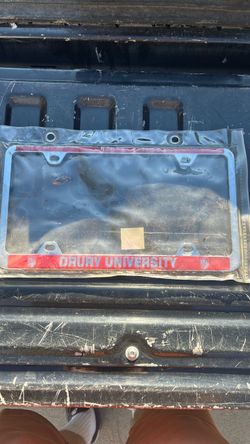 License plate bracket