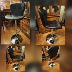 Modern Adjustable Height/Swivel Bar Stool