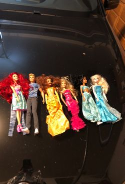 Barbie and Disney Dolls