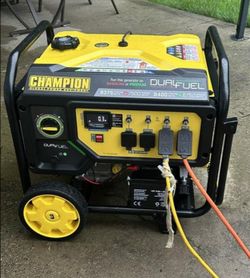 Champion dual fuel 5200 w