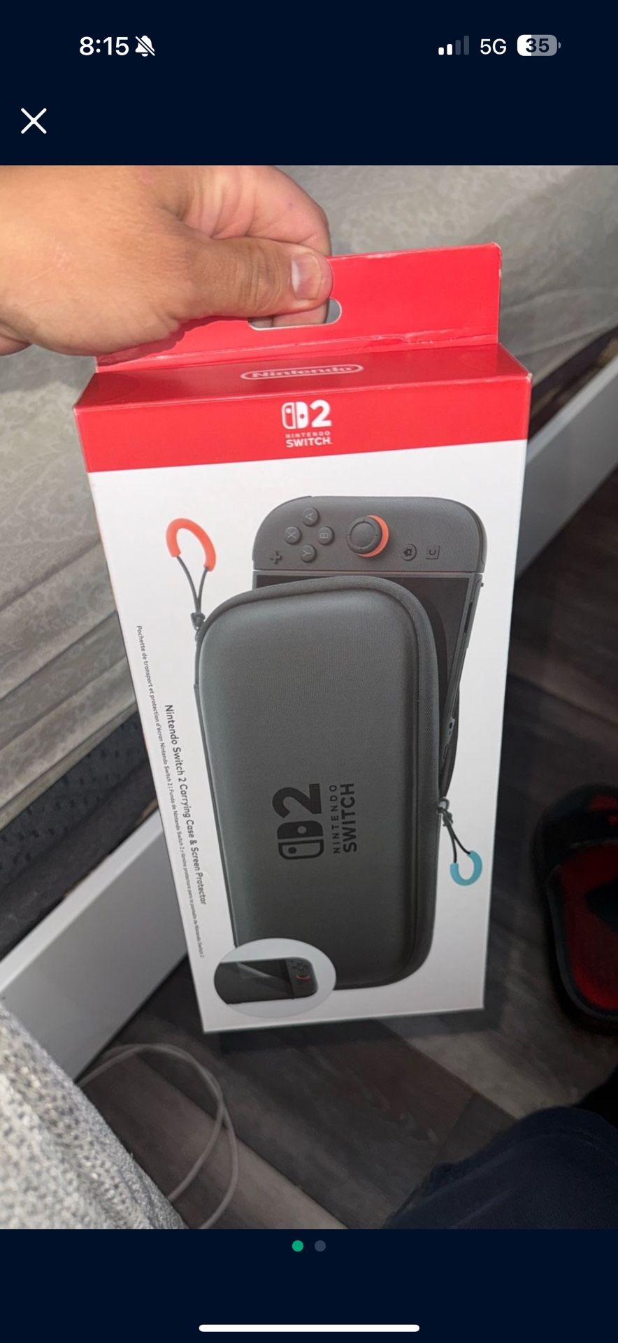 Nintendo Switch 2 Carrying Case & Screen Protector