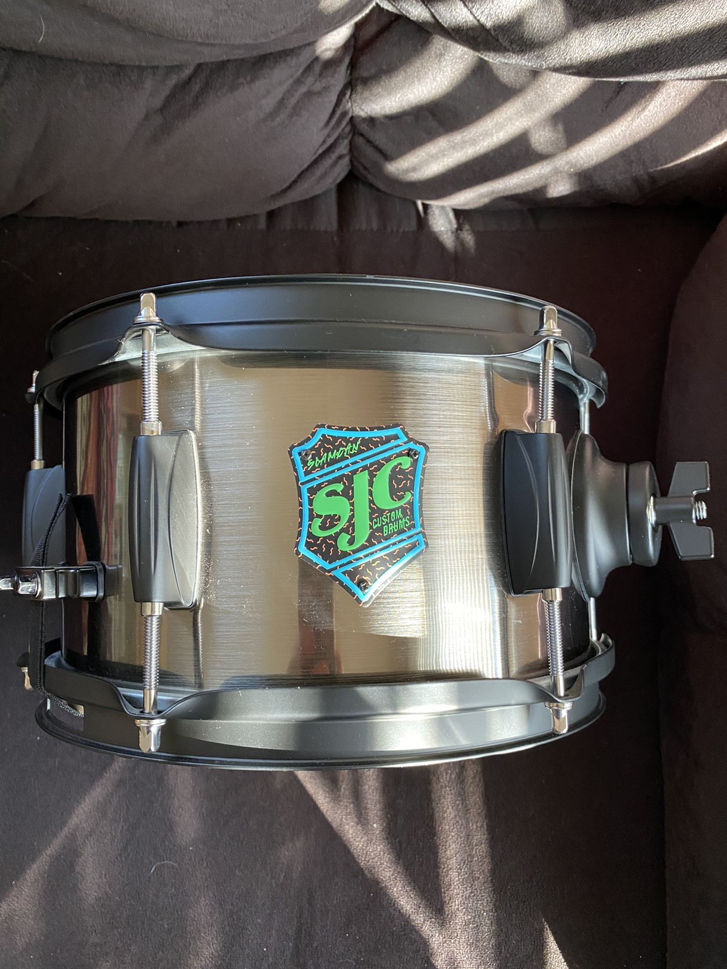 SJC side snare “Trash Can Drum”