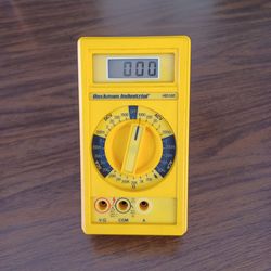 Beckman industrial mutimeter.