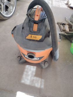 Rigid vacuum 6 gallon