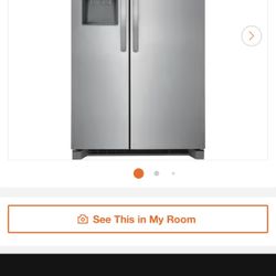 BRAND NEW SIDE BY SIDE REFRIGERATOR 