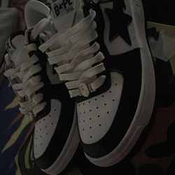 White and black bapes