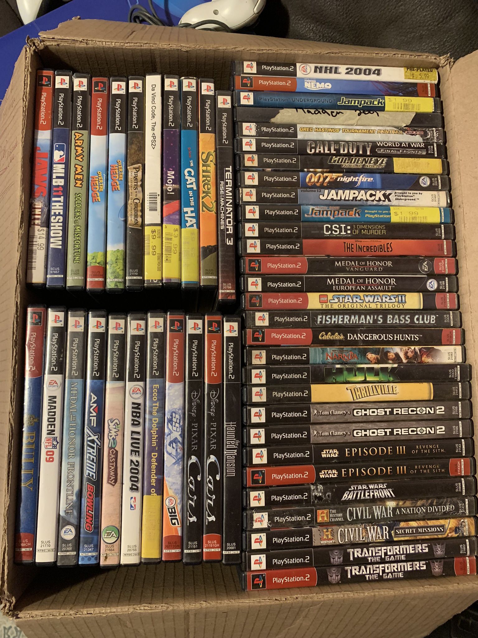 Ps2 Games 10$ Each 
