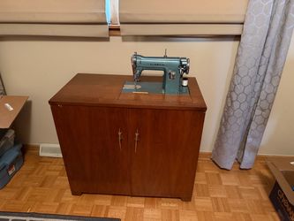 Kenmore Vintage Sewing Machine with Cabinet