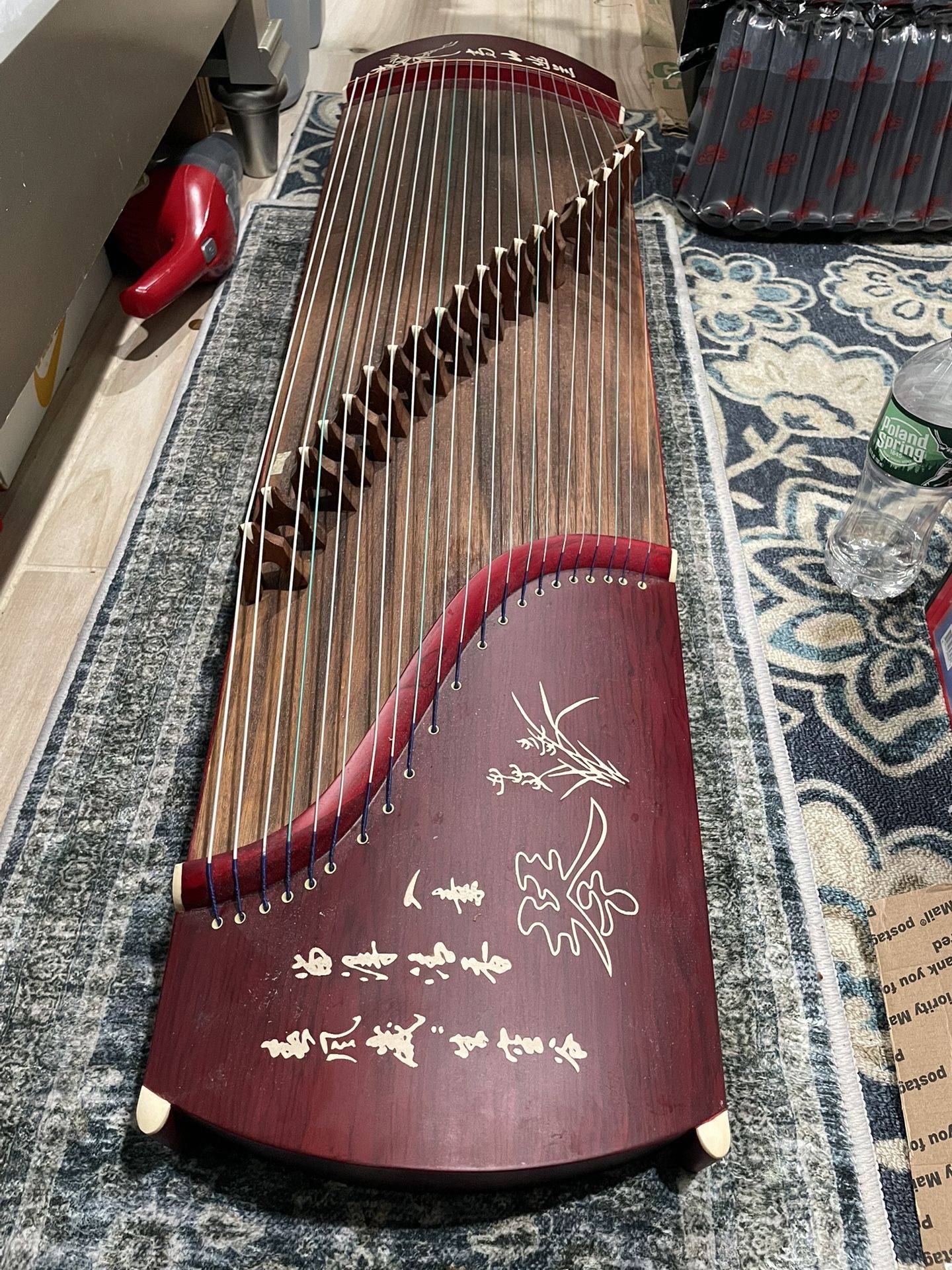 Chinese Zither Musical Instrument
