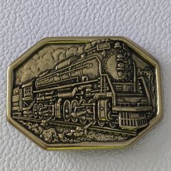 Vintage Avon Belt Buckle Locomotive.