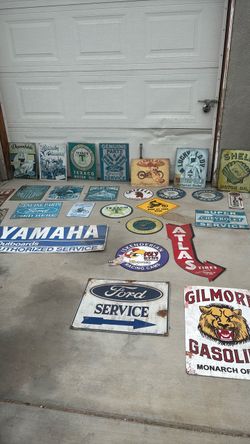 Vintage signs