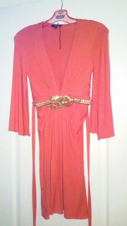 Burnt Orange Sky Dress