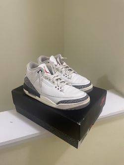 white cement jordan 3
