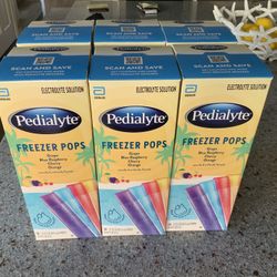 PEDIALYTE FREEZER POPS (6. SEALED BOXES)