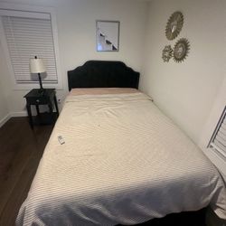 Bed, Dresser, and Chair for Sale