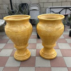 New Flower Pots Made Out Of Clay Perfect Gift 