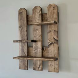 New Wood Display Shelves