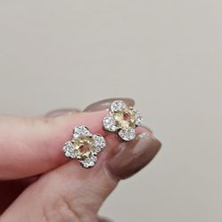 Citrine Earrings Clearance 