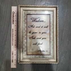 Framed Wisdom Art