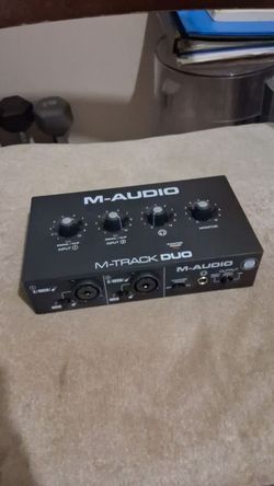 M-Audio M-Track Duo USB-B Audio Interface