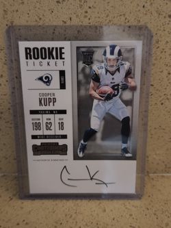 Cooper Kupp Panini Contenders Rookie Auto