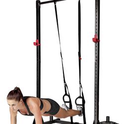 New Workout Pull Up Bar Squat Rack Bench Press Weightlifting