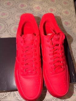 Ds Size 11 Air Force 1 ‘07 lv8 1 Triple Red