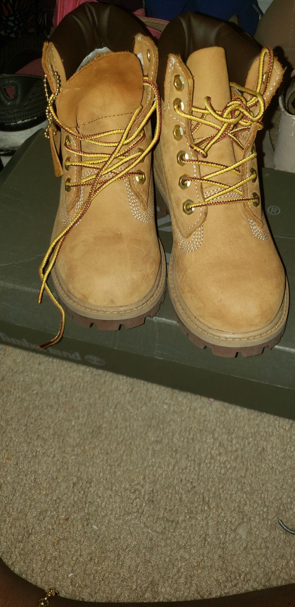 Kids timberlands size 13