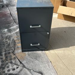 File Cabinet Grey, No Lock