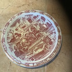 Vernon Kilns Display Dante Fe Plate