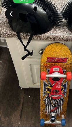 Brand New Skateboard and Helmet