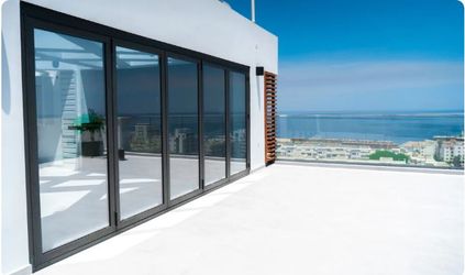 Vinyl Sliding doors & Windows - Aluminum Accordion folding Doors 