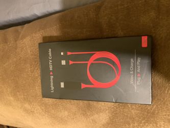 Plug and play for iPhones Lightning HD TV cable