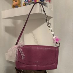 Purple Coach Purse 