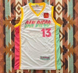 MLB San Diego Padres Manny Machado #13 McDonalds Basketball SGA Youth/Kids Large