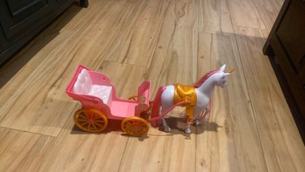 Horse and Carriage Set for Barbie or Dolls