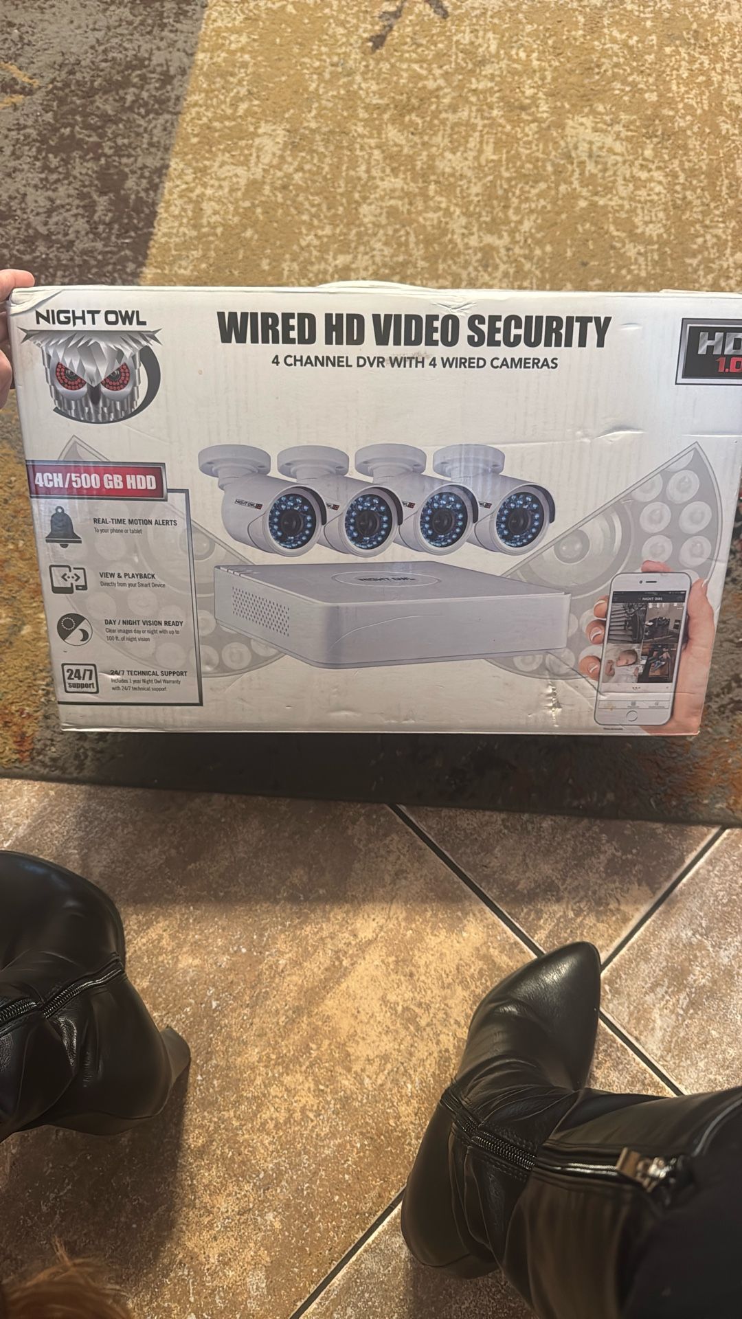Night Owl Wired HD Security System – brand new and https://offerup.co/faYXKzQFnY?$deeplink_path=/redirect/