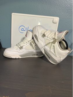 Nike Air Jordan 4 Retro White Oreo Tech Grey