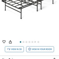 Twin Bed Frame & Mattress