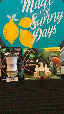 1-3 air wick refill 1-warmer all for $10