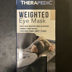 Weighted Eye Mask