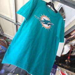 Dolphins Mens Tee Shirt Size S
