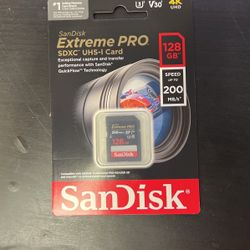 SanDisk Extreme PRO 128gb Card