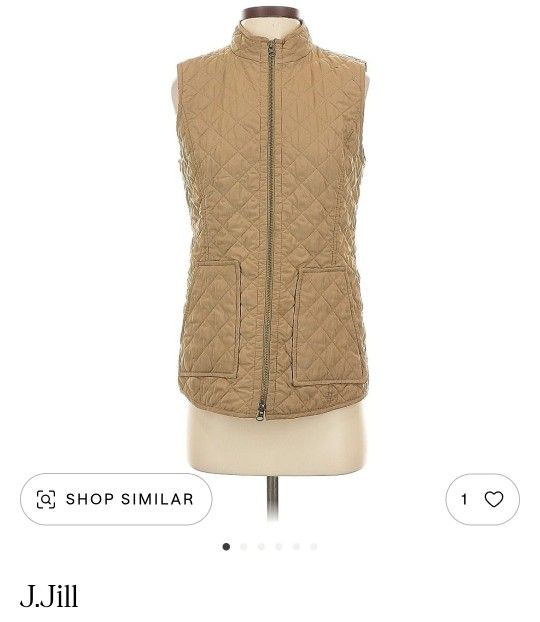 J Jill Vest Size Large