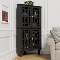 Brand New Tall Corner Cabinet Factory sealed in box