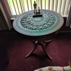 Round Antique Table