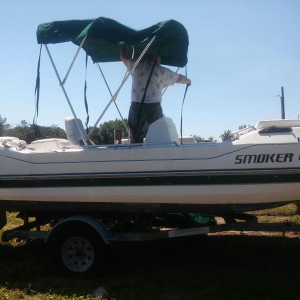 smoker craft deck boat for sale in longboat key, fl - offerup